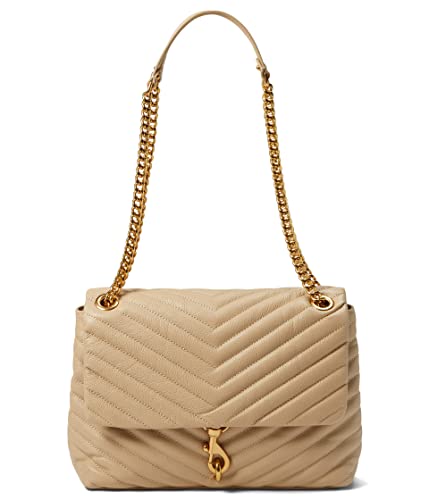 Rebecca Minkoff Edie Flap Shoulder Latte One Size