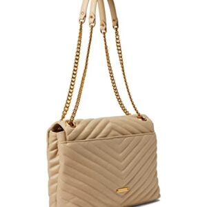 Rebecca Minkoff Edie Flap Shoulder Latte One Size