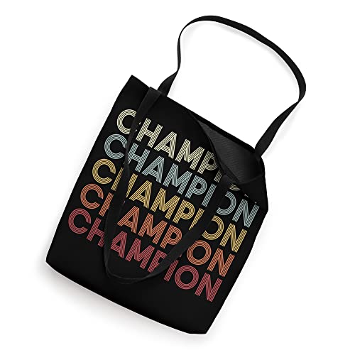 Champion New York Champion NY Retro Vintage Text Tote Bag