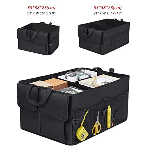ＫＬＫＣＭＳ Truck Car Boot Organiser Folding Storage Bag, Storage Trunk Organizer, Flexible, Easy to Use