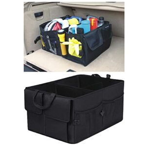 ＫＬＫＣＭＳ Truck Car Boot Organiser Folding Storage Bag, Storage Trunk Organizer, Flexible, Easy to Use