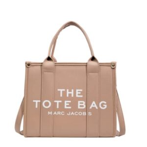 the tote bag for women, large capacity single shoulder crossbody bag, pu leather tote bag, work bag, school, travel (khaki,10.6x9x4.3)