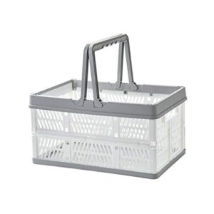 plastic jar with container crate storage with storage collapsible folding plastic handles easy kitchen，dining & bar