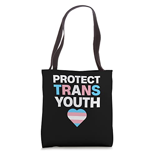 Protect Trans Youth | Transgender LGBTQ | Equality Tote Bag