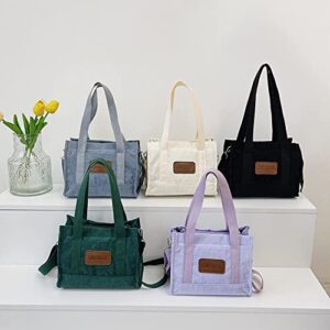 Tote Bag Women Cute Hobo Bag Satchel Bag Shoulder Bag Crossbody Bags Phone Purse Corduroy Small Tote Handbag 2023