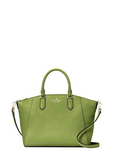 Kate Spade New York Parker Medium Leather Satchel Kelp Forest