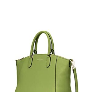 Kate Spade New York Parker Medium Leather Satchel Kelp Forest