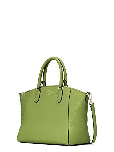 Kate Spade New York Parker Medium Leather Satchel Kelp Forest