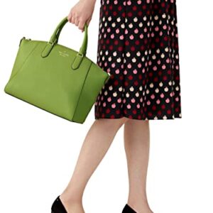 Kate Spade New York Parker Medium Leather Satchel Kelp Forest