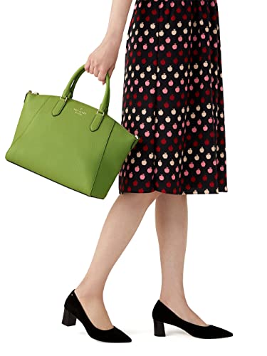 Kate Spade New York Parker Medium Leather Satchel Kelp Forest