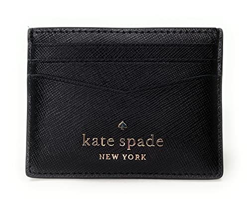 Kate Spade Carson Convertible Crossbody Handbag With Card Case (Black)