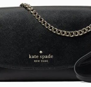 Kate Spade Carson Convertible Crossbody Handbag With Card Case (Black)