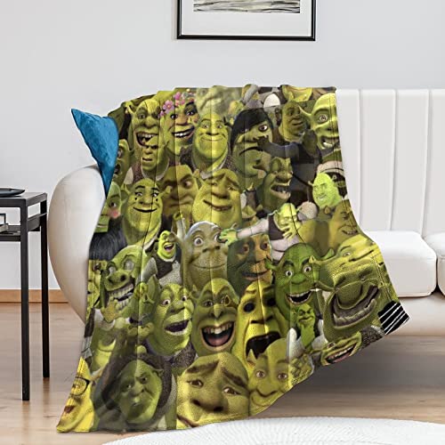 NiYoung Easter Gift Funny Cartoon Blankets Soft and Comfortable,Ultra-Soft Micro Fleece Blanket,for Bed Or Sofa,All Season Throw Blankets (Color 5, 40x50 '')