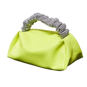 Afonie Sequin Hobo Bag for Women - Everyday Purse & Handbag, (Green Neon)