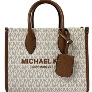 Michael Kors Women's Mirella Small PVC Top Zip Crossbody Bag