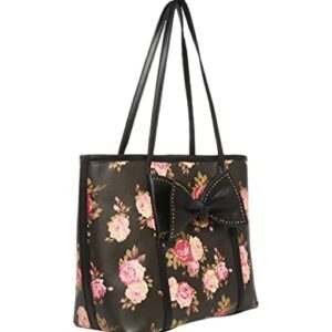 Betsey Johnson Bloomin' Bows Tote, Floral