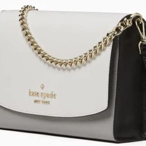 Kate Spade Carson Convertible Crossbody Handbag With Card Case (Nimbus Grey)