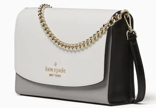 Kate Spade Carson Convertible Crossbody Handbag With Card Case (Nimbus Grey)