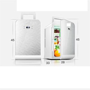 HESNDxbx Mini Fridge Refrigerator Refrigeration Heating Dual-use Refrigerator Mini Portable Dormitory Apartment Small Refrigerator