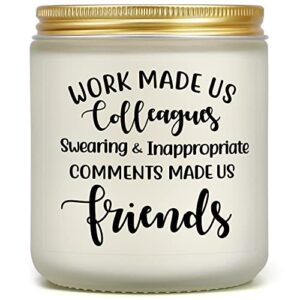 pardieur funny goodbye gifts for coworker leaving – farewell candle gift for women men christmas birthday office going away present for colleagues friends work bestie boss female male