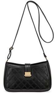 women crossbody purses wallet shoulder bags hobo bags grid pattern adjustable strap