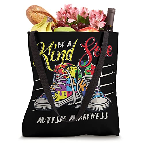 Be A Kind Sole Autism Awareness Autistic Support Tote Bag