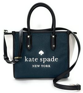 kate spade handbag for women ella small tote in pebbled leather (peacock)