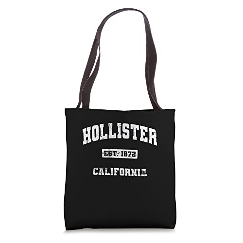 Hollister California CA vintage state Athletic style Tote Bag