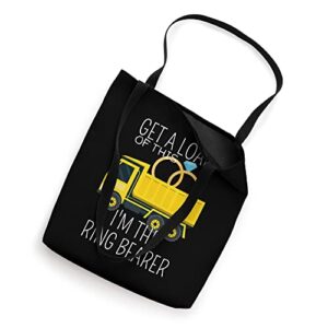 Kids Junior Wedding Party Truck Kids Ring Bearer Tote Bag