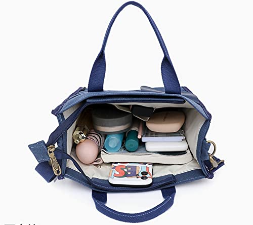 Canvas Tote Bag Women Casual Satchel Bag Handbag Fashion Stylish Crossbody Bag