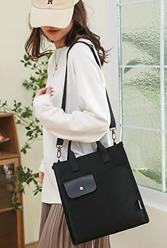 Canvas Tote Bag Women Casual Satchel Bag Handbag Fashion Stylish Crossbody Bag