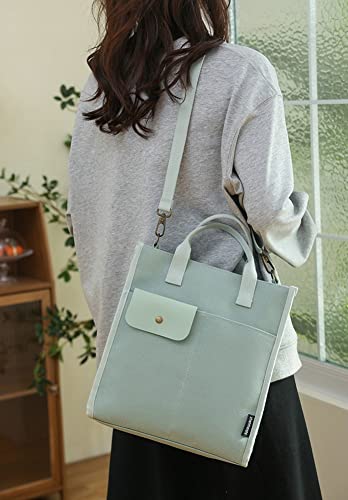 Canvas Tote Bag Women Casual Satchel Bag Handbag Fashion Stylish Crossbody Bag