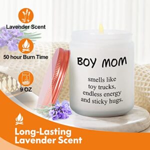 Gifts for Mom, Birthday Gifts for Mom from Daughters or Son, Funny Christmas Gifts for Mom Who Have Everything, Mother's Day Gifts, Christmas Present, Lavender Scented Candles(9oz,White)