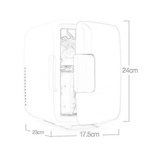 HESNDxbx Mini Fridge Compact Size Freezer 12V Small Fridge Refrigerator Home Dual Use Fridge Cooler