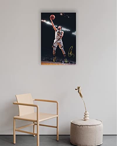 priman Stephen Curry Poster 12x18inches(30x45cm) Unframed Canvas Paintings Motivational And Cool Basketball Star Wall Art For Room Aesthetics Boys Gift