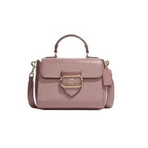 COACH Morgan Top Handle Satchel Crossbody (IM/Dusty Rose)