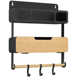 BLACK + DECKER BLACK HANGING RACK SYSTEM-SHELF W/DOOR (BDSTKT282BK)