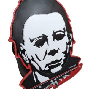 Rock Rebel Halloween II Michael Myers Mask Bloody Knife Mini Backpack