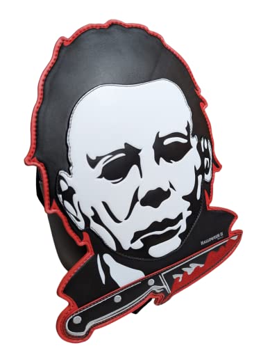 Rock Rebel Halloween II Michael Myers Mask Bloody Knife Mini Backpack