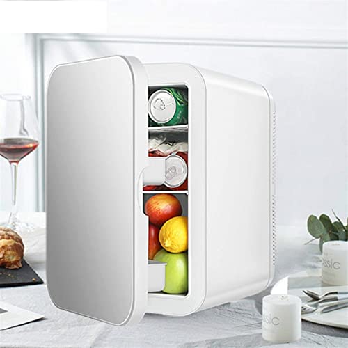 HESNDxbx Mini Fridge Household 20L Refrigerator Portable Dual-use Compressor Refrigerators Single Door Small Fridge Skin Cosmetic Fridge for Home