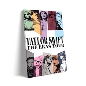 country music pop singers swift album poster taylor canvas wall art aesthetic decoration printed canvas art printing decoration (12×18,unframed)