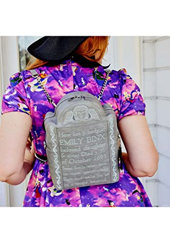 Stitch Shoppe by Loungefly Disney Hocus Pocus Here Lies Emily Binx Convertible Crossbody