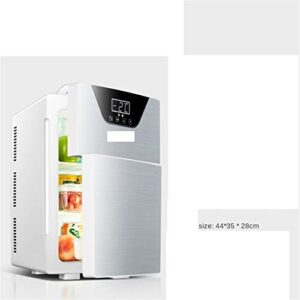 HESNDxbx Mini Fridge 20L Refrigerator Mini Small Refrigerator Home Dual-use Cold and Warm -Door Refrigerator Fresh-Keeping Box