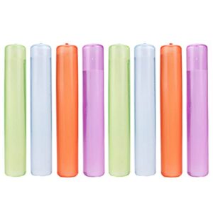 shengqipc water bottle ice stick, reusable ice sticks for water bottles, ice pack for bottles, pack of 8, colorful