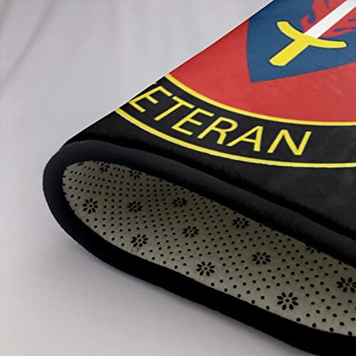 Army Berlin Brigade Veteran Area Rug Living Room Bedroom Kitchen Sofa Bedside Carpet Floor Mats 36"X24"