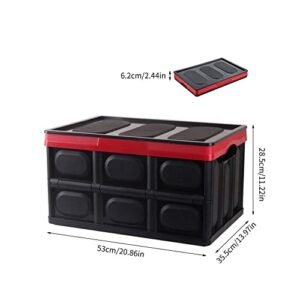 GFDFD Car Trunk Storage Box Large Capacity Storage Box Portable Folding Waterproof Storage