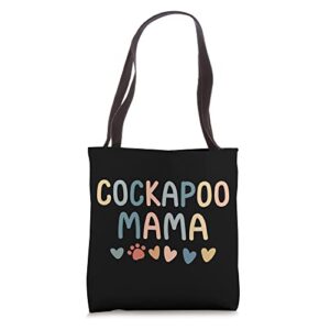 cockapoo mama doodle dog mom tote bag