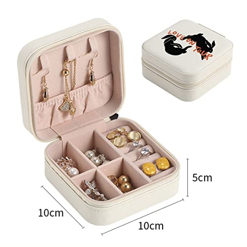 Inspired Jewelry Organizer Box HS Singer Merch Portable Travel Jewelry Case Storage Holder (Love On Tour)