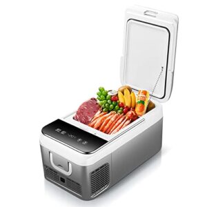 YAARN Small Fridge for Bedroom Refrigerator Refrigerating Compressor Refrigerating Small Refrigerator Mini Small and Home Dual Purpose Refrigerator