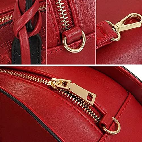 DANN Handbag Vintage Leather Fringe Ladies Messenger Bag Tote Bag Shoulder Bag (Color : E, Size : 35CM-12CM-22CM)